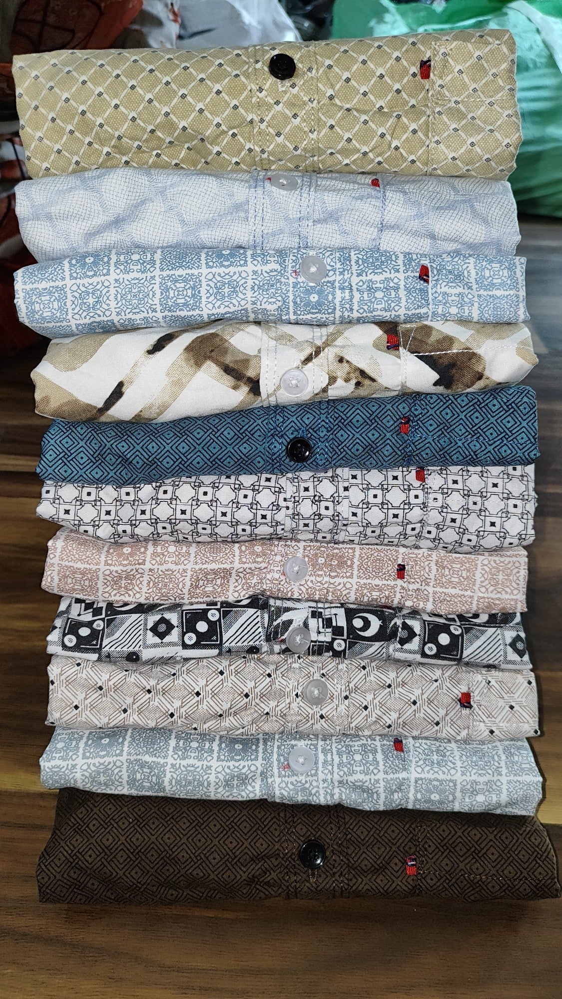 (Combo of 4) 2XL& 3XL RB Premium Twill Cotton Printed Shirts Rs. 1099