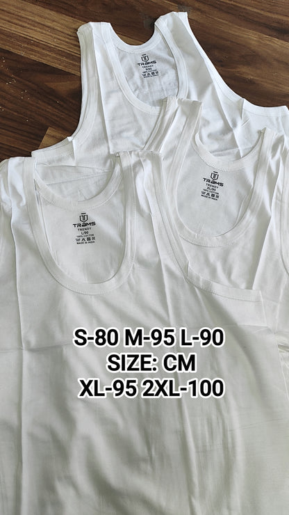 (Pack of 6) TRAMD Baniyan 100% Cotton Sleeveless Regular Fit Vest Rs. 500