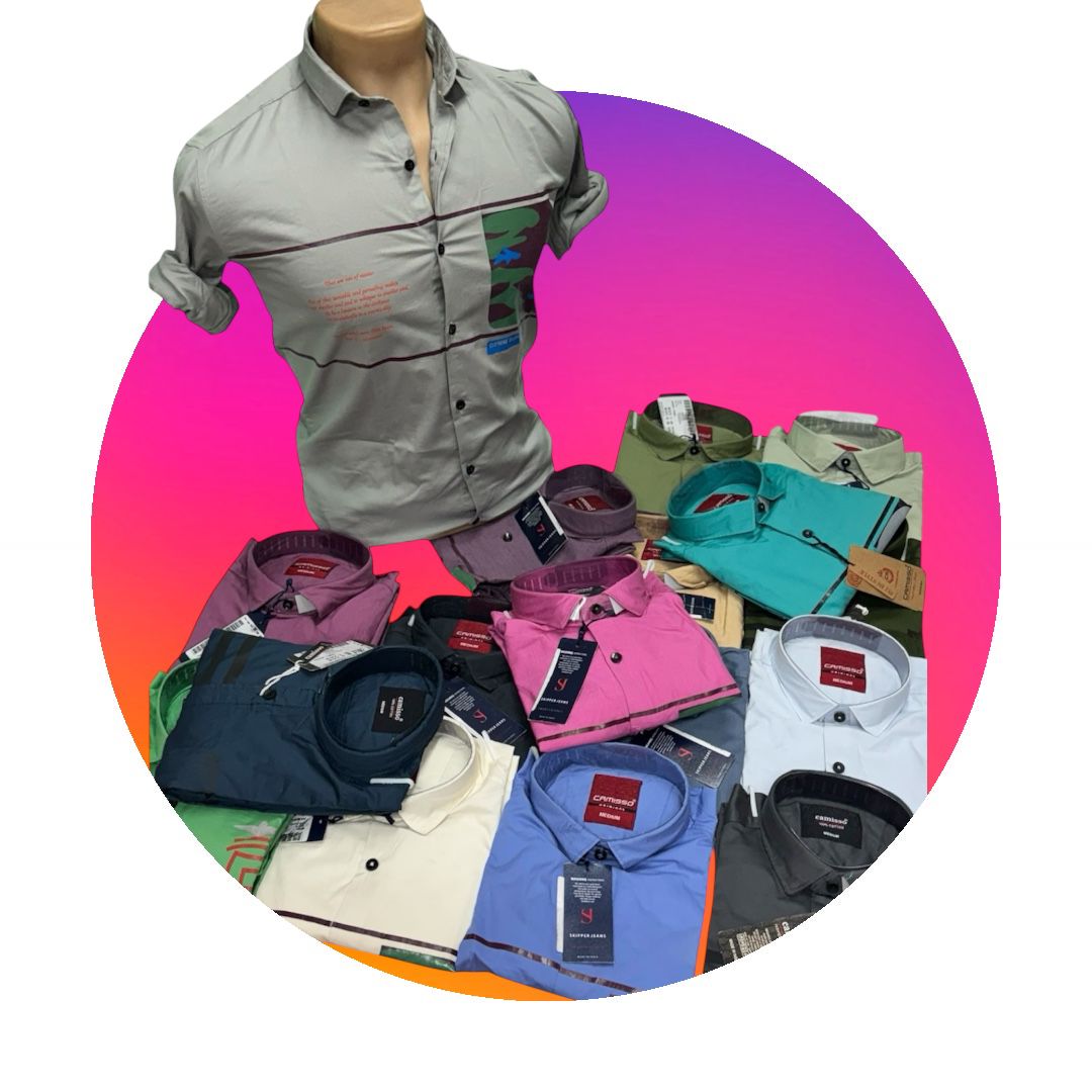 (Combo of 3) M to XL Camisso Cotton Trending No Pocket Shirt Rs. 899
