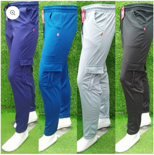 (Combo of 4) Ottoman Twill Cargo Jagger Track Rs. 999