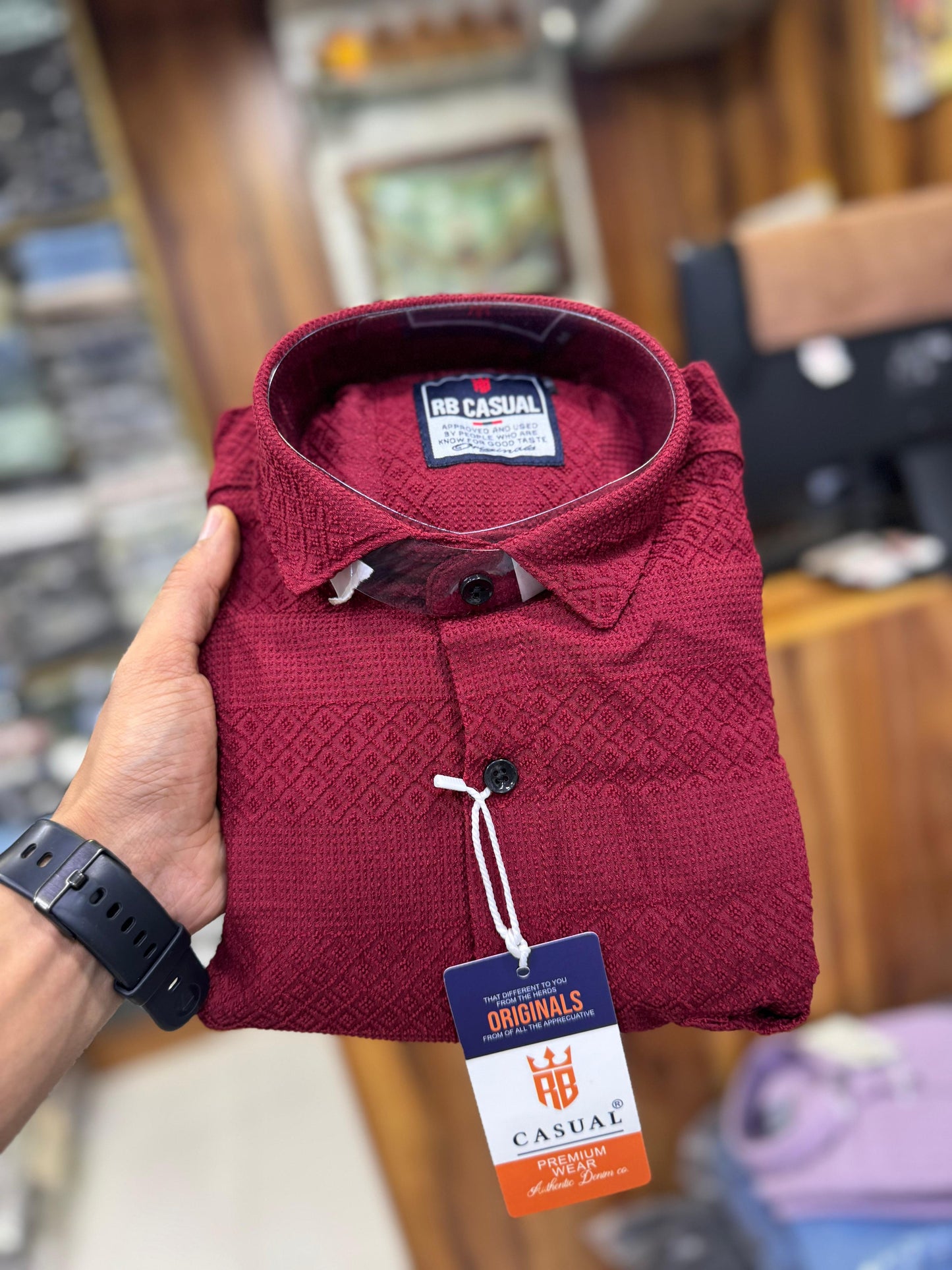 (Combo of 3) RB Popcorn Design Shirt Rs.999