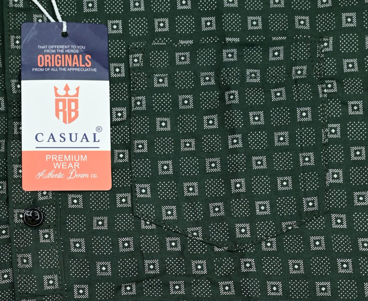 (Combo of 4) RB Casual Design Cotton Printed  Shirts Rs. 999 Only