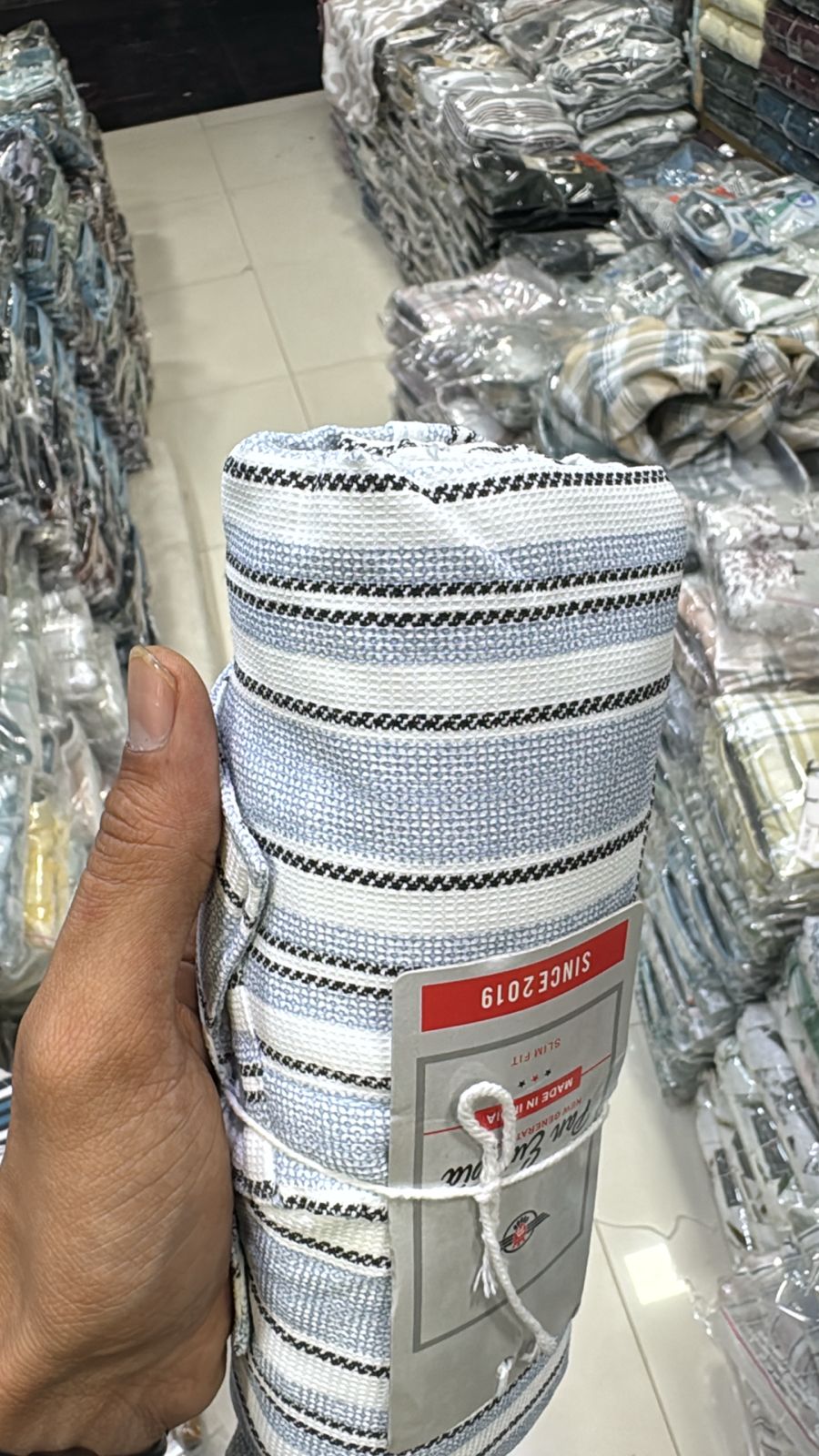 (Combo of 3) Pan Emporia Jacquard Checked Shirt Rs.999