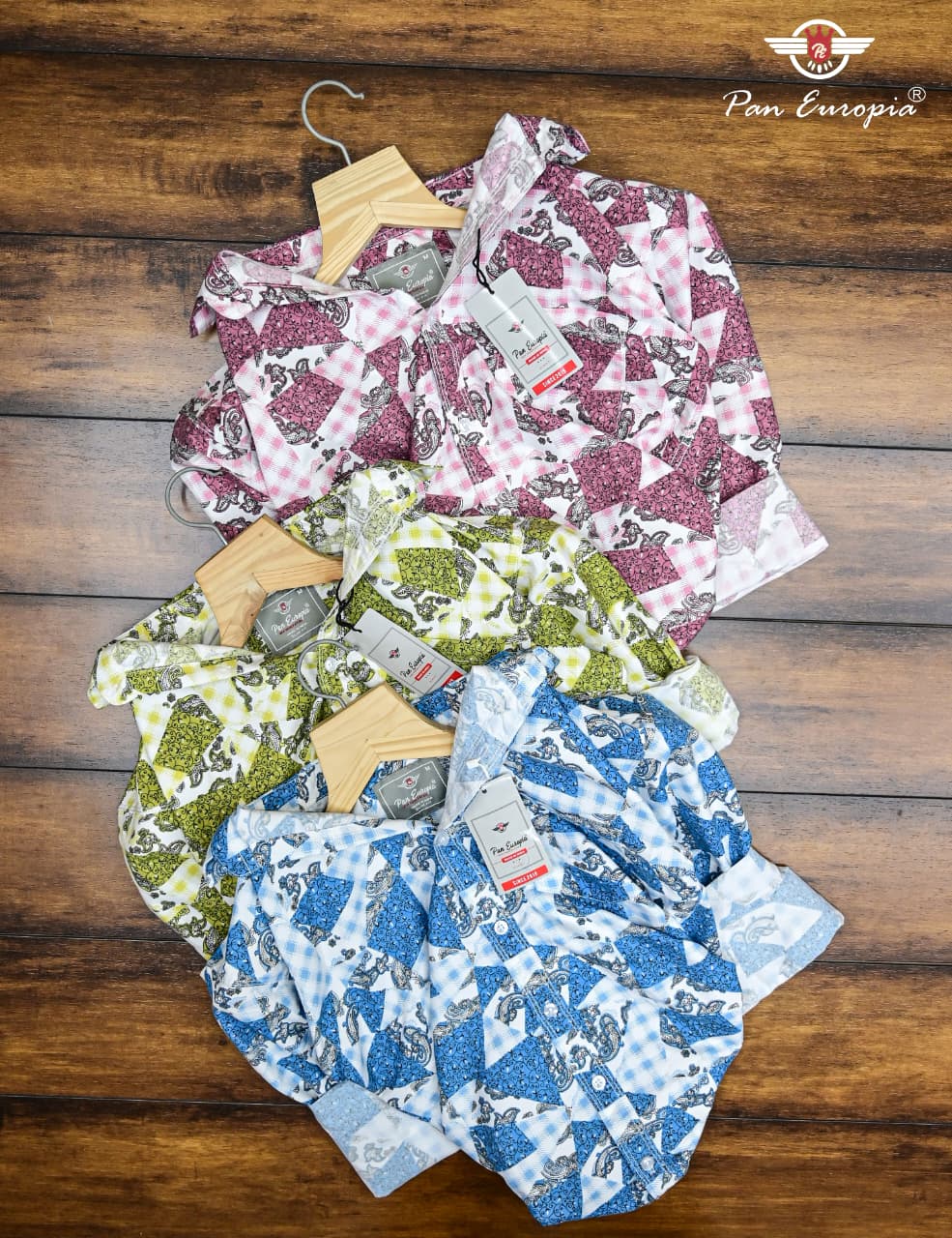 (Combo of 4) PanEmpair New Colours Design Cotton Printed  Shirts Rs. 999