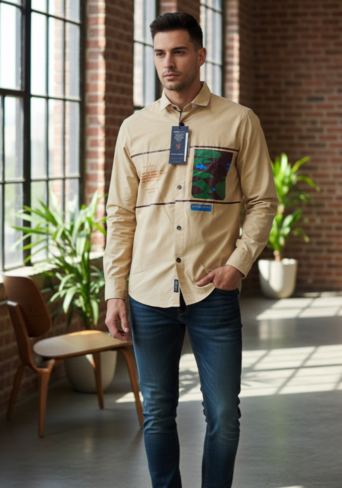 (Combo of 4) Camisso Cotton Trending No Pocket Shirt Rs. 950