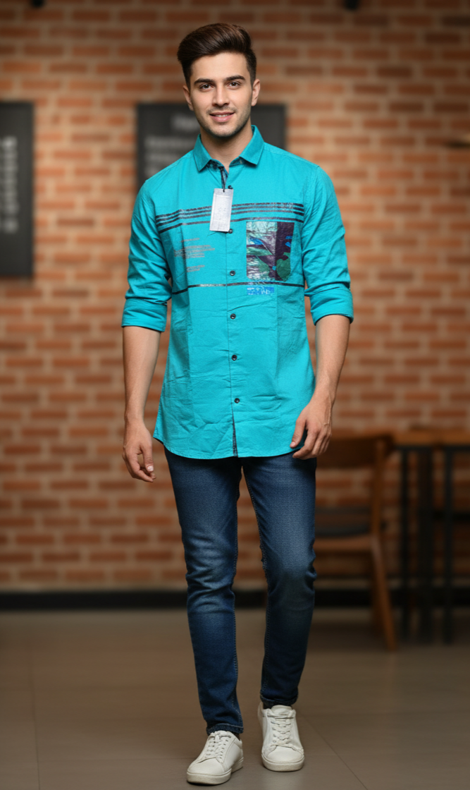 (Combo of 4) Camisso Cotton Trending No Pocket Shirt Rs. 950