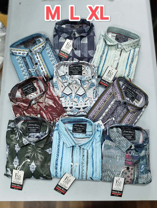 (Combo of 3) JohnHilll CodePopcorn Design Shirt Rs. 899