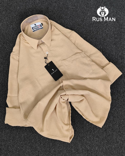 (Combo of 3) RussMan CEY Crush Import Cotton Plain Shirts Rs. 1100