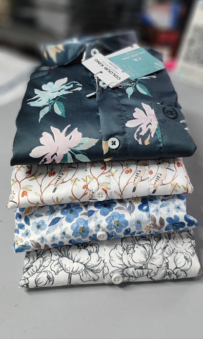 (Combo of 3)CK Import Sartin Digital Soft Printed Shirt Rs. 1050