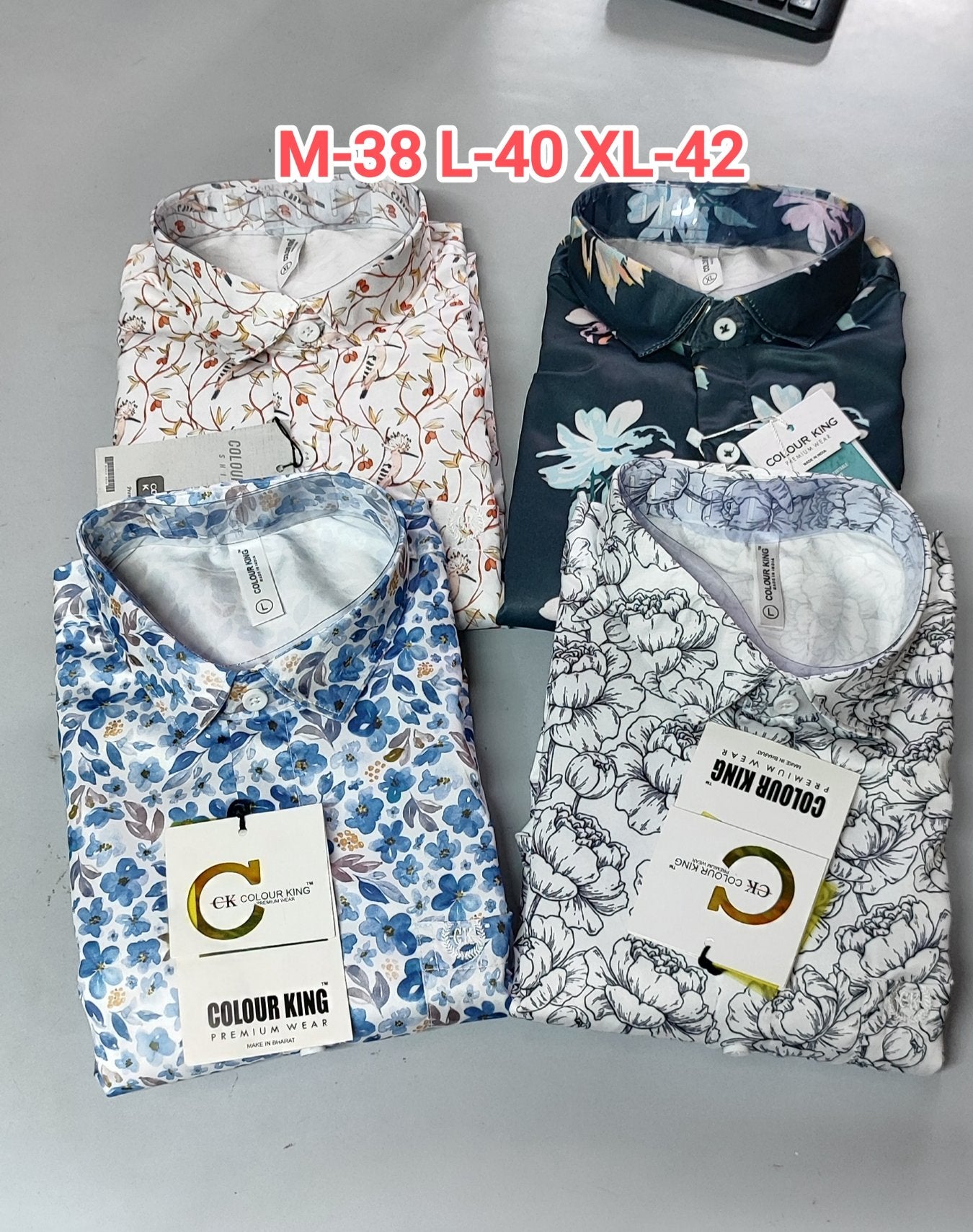 (Combo of 3)CK Import Sartin Digital Soft Printed Shirt Rs. 1050
