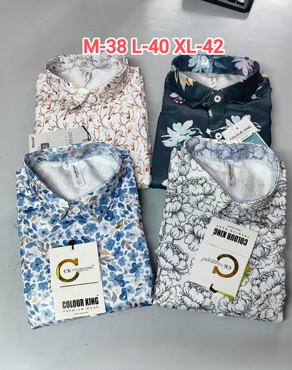 (Combo of 3)CK Import Sartin Digital Soft Printed Shirt Rs. 1050