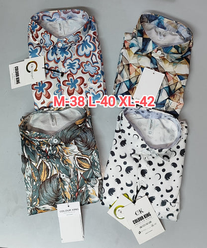 (Combo of 3)CK Import Sartin Digital Soft Printed Shirt Rs. 1050