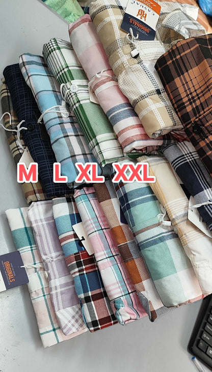 (Combo of 4)RB Laffer Cotton Checked Shirts Rs. 999