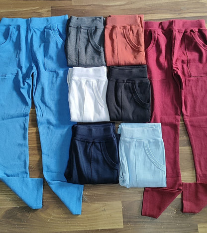 ( Pack of 5 ) Ladies Jeggings  Multicolour Cotton & Lycra Blend PANT Rs. 850