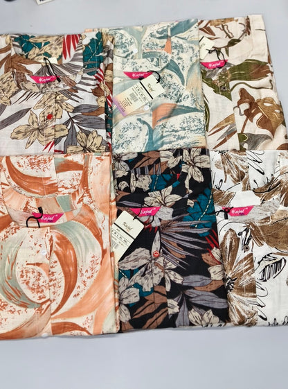 Pack of 2 Kajal Umbrella Design Kurthi TOP Only Rs. 900