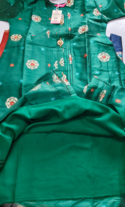 Pack of 2 Kajal Umbrella Silk Desing Kurthi TOP Only Rs. 950