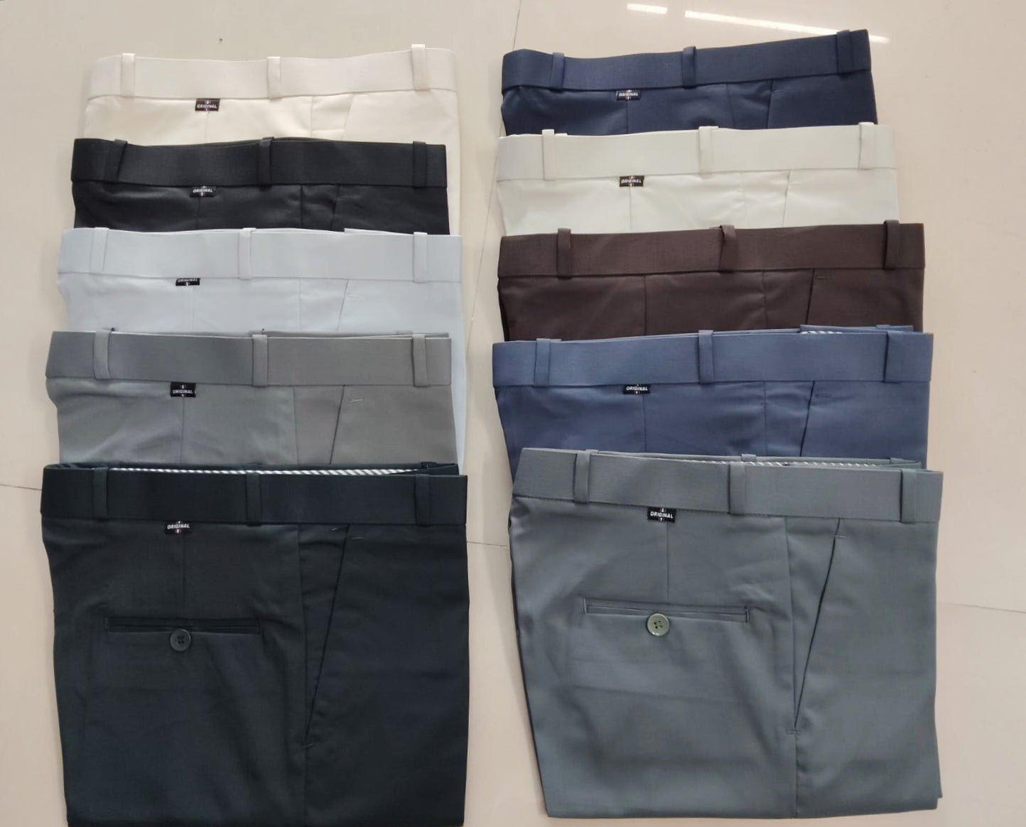 (Combo of 2) KC Polo Fit Cotton Men's Regular Pant Rs. 950