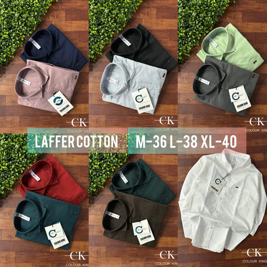 (Combo of 4) CK Laffer Cotton Formal Plain Shirts Rs. 999