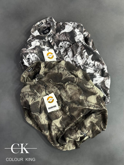 (Combo of 4)CK Laffer Cotton Digital Printed Shirt Rs. 1000
