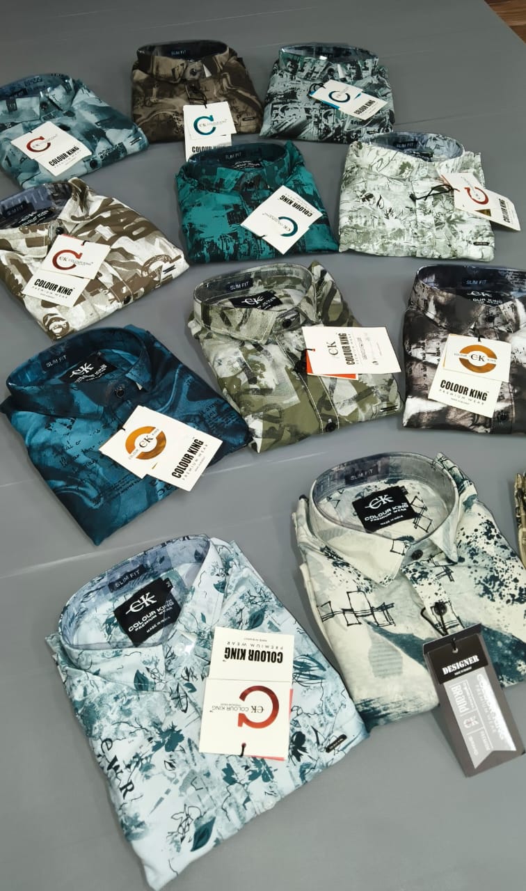 (Combo of 4)CK Laffer Cotton Digital Printed Shirt Rs. 1000