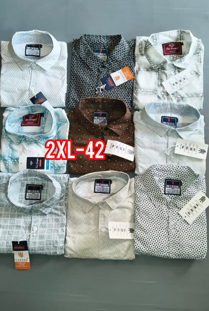 (Combo of 4) 2XL RB  Laffer Cotton Printed Shirts Rs. 1020