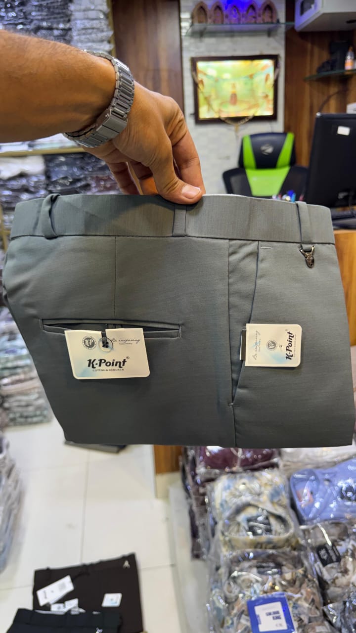 (Combo of 2) KPoint R20 Cotton Lycra Men's Regular Pant Rs. 999