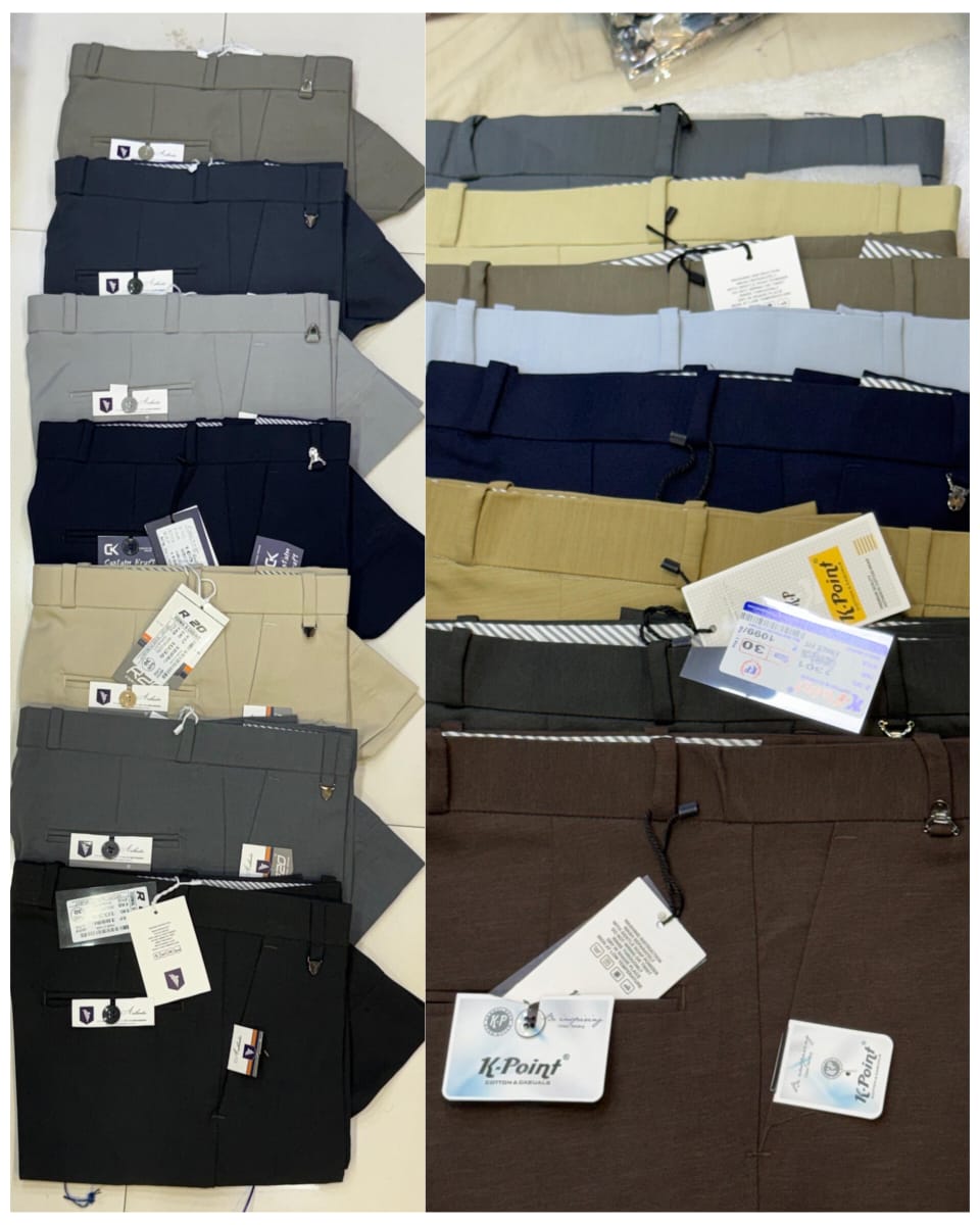 (Combo of 2) KPoint R20 Cotton Lycra Men's Regular Pant Rs. 999