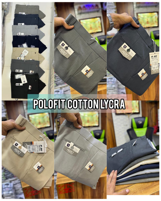 (Combo of 2) KPoint R20 Cotton Lycra Men's Regular Pant Rs. 999