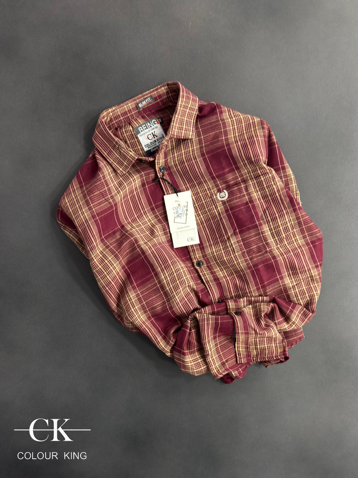 (Combo of 3) CK Mild Premium Twill Cotton Checked Shirt Rs. 1150