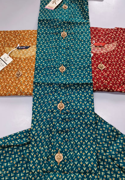 Pack of 2 Kajal Umbrella PureCotton Kurthi TOP Only Rs. 950