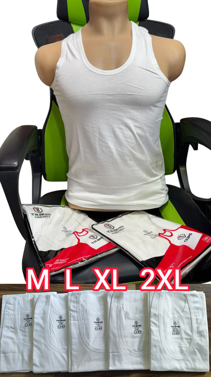 (Pack of 6) TRAMD Baniyan 100% Cotton Sleeveless Regular Fit Vest Rs. 500