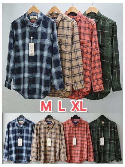 (Combo of 3) JohnyPark Pure Cotton Checked Shirt Rs.850