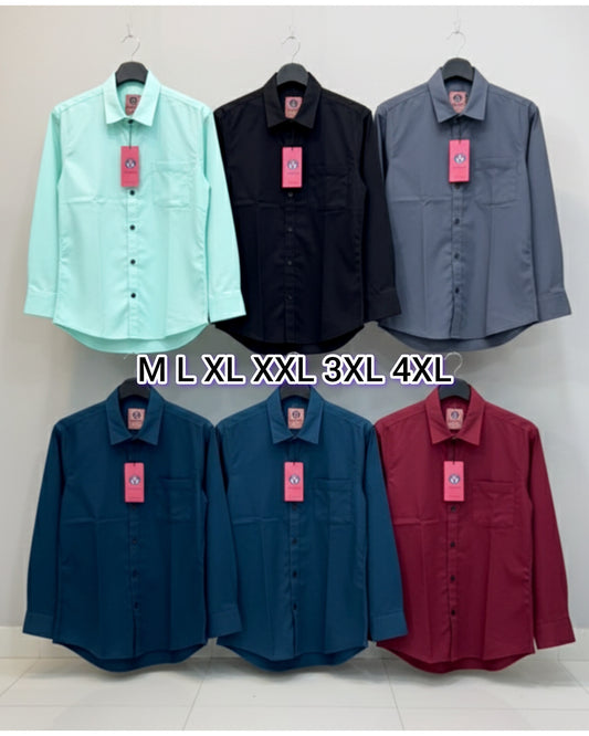 (Combo of 4) RussMan Cotton Plain shirt Rs. 999