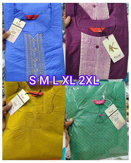 Pack of 4 Kajal Women A-line Design Kurthi TOP Only  Rs. 1000