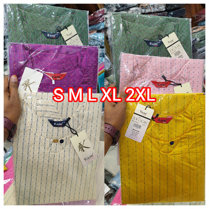 Pack of 4 Kajal Women A-line Design Kurthi TOP Only  Rs. 1000