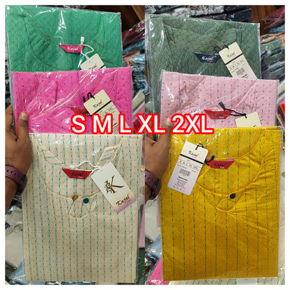 Pack of 4 Kajal Women A-line Design Kurthi TOP Only  Rs. 1000