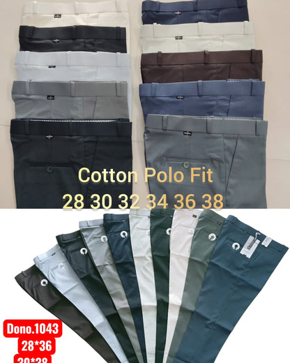 (Combo of 2) KC Polo Fit Cotton Men's Regular Pant Rs. 950