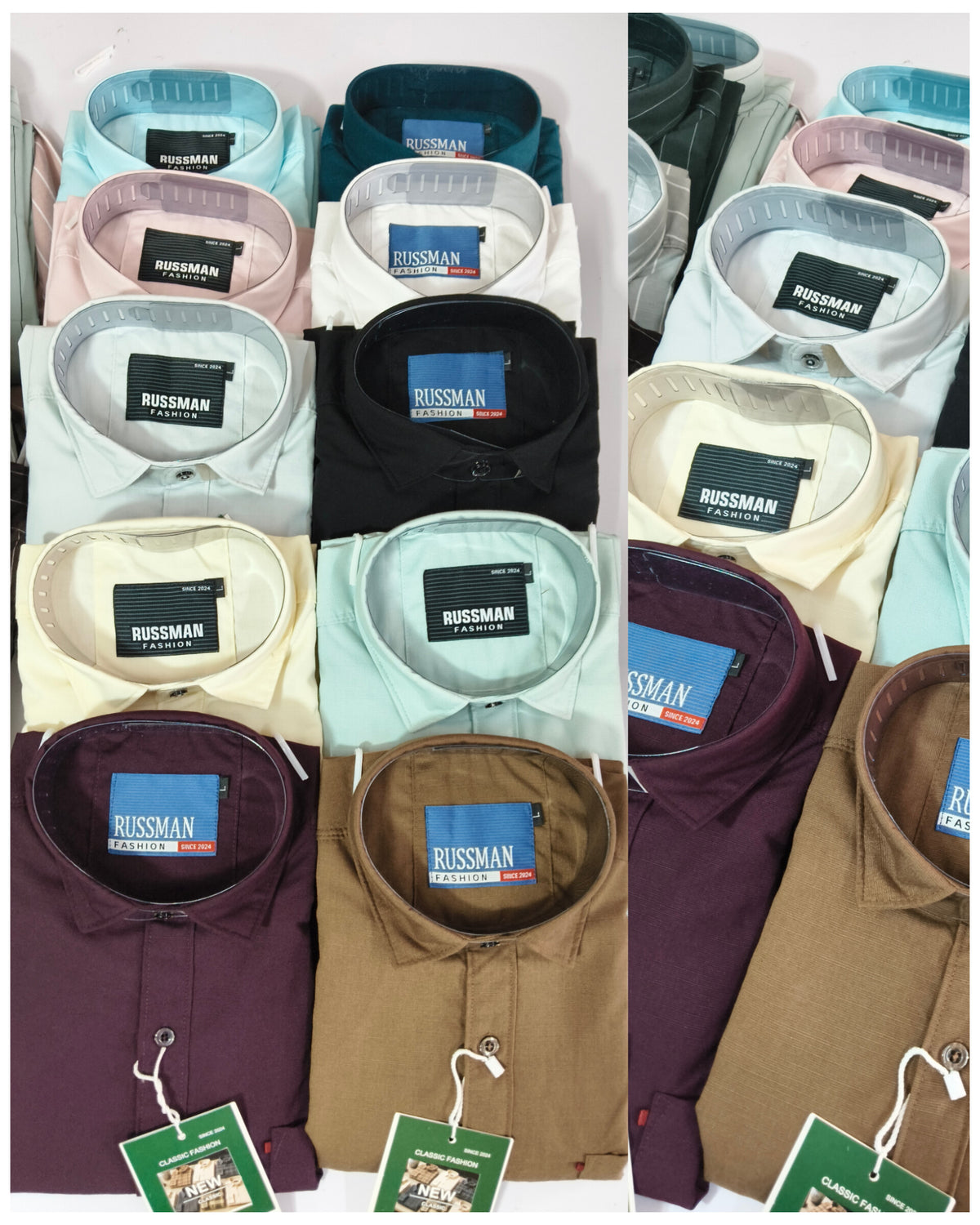 (Combo of 3) Viscose Premium RM Pure Cotton Linen Plain Shirt Rs. 1200