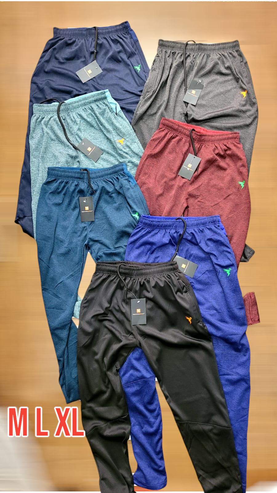 (Combo of 3) Lycra Sports Fit Track Pant Rs. 499