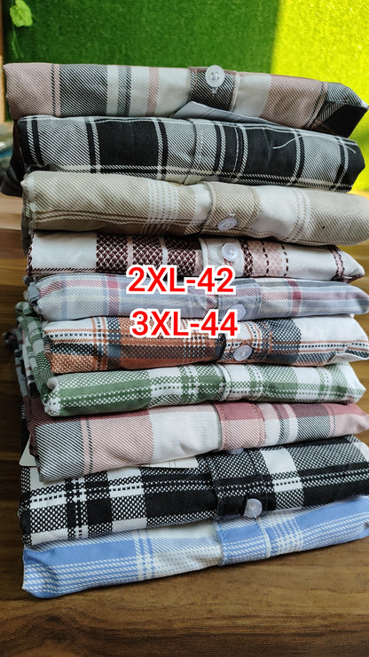 Combo of 4 RB Primium Cotton Checked Shirt Rs. 1100