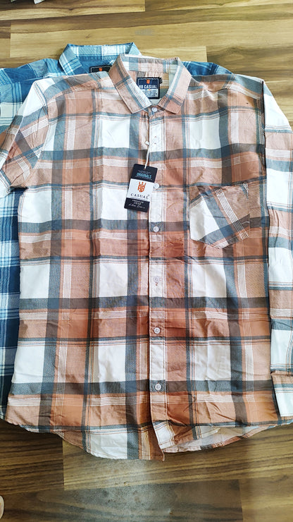 Combo of 4 RB Primium Cotton Checked Shirt Rs. 1100