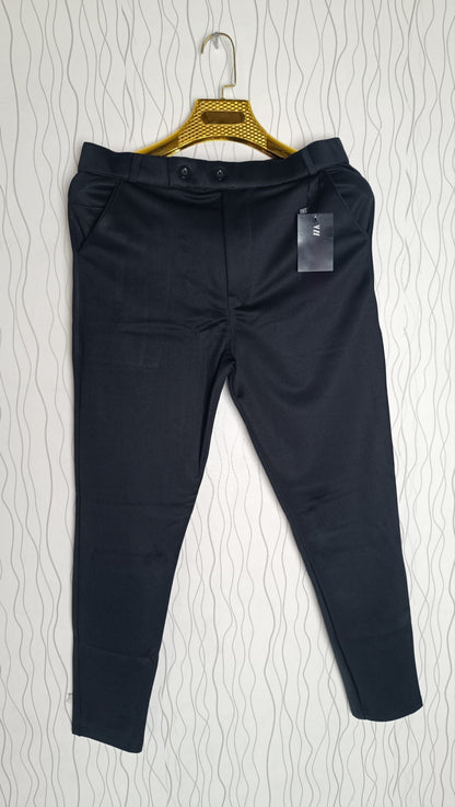 (Combo of 3) 28 to 38 Men's Polo Lycra Formal Regular Pant Rs. 1000
