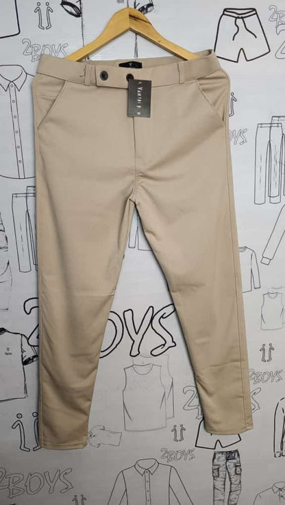 (Combo of 3) 28 to 38 Men's Polo Lycra Formal Regular Pant Rs. 1000