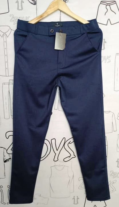 (Combo of 3) 28 to 38 Men's Polo Lycra Formal Regular Pant Rs. 1000