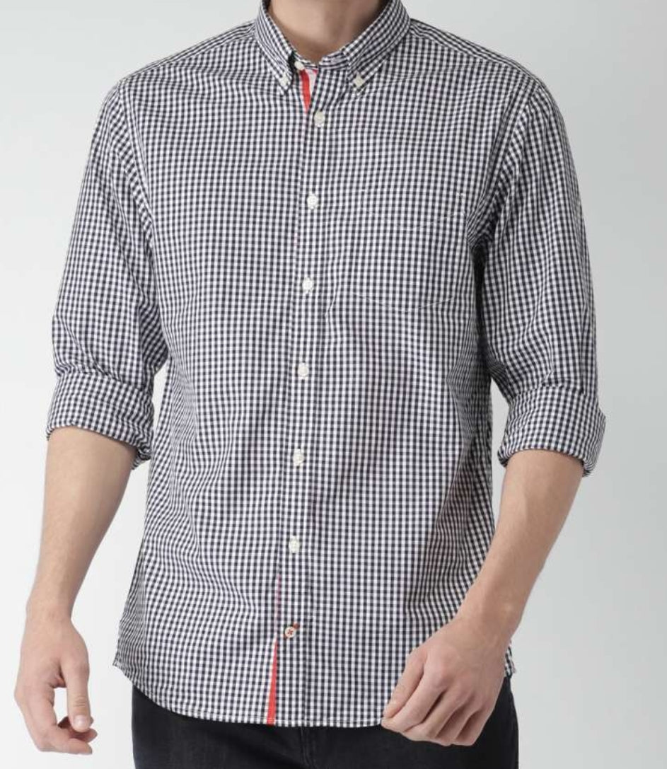 (Combo Of 3) JohnHill Slim fit Cotton Checks Shirts Rs. 899