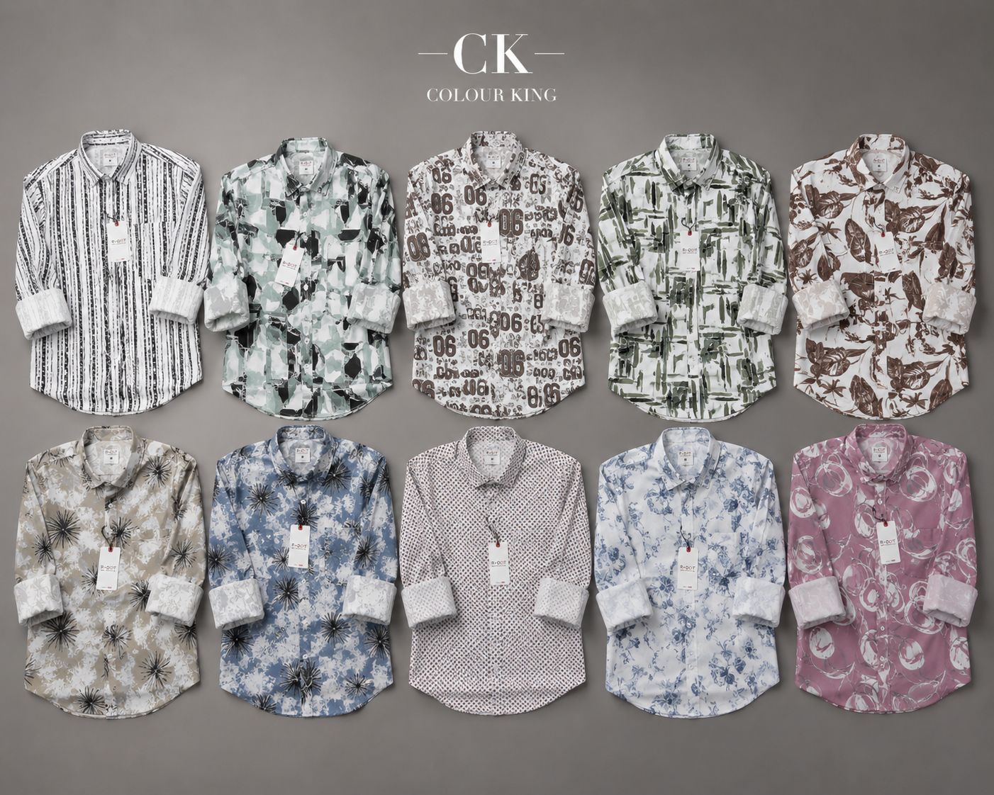 (Combo of 4) RDOT Casual Design Cotton Printed Shirts Rs. 1000