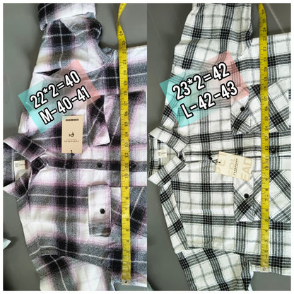 (Combo of 3) PH Baggy DoublePocket BackPrinted Cotton Checked Shirt Rs. 1150