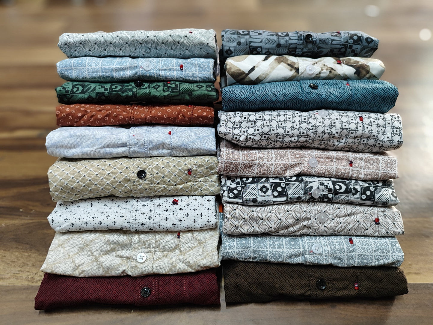(Combo of 4) 2XL& 3XL RB Premium Twill Cotton Printed Shirts Rs. 1099