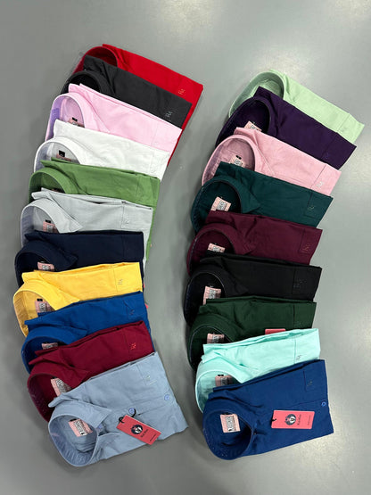 (Combo of 3) RussMan PureCotton Lenin Plain Shirts Rs. 1200
