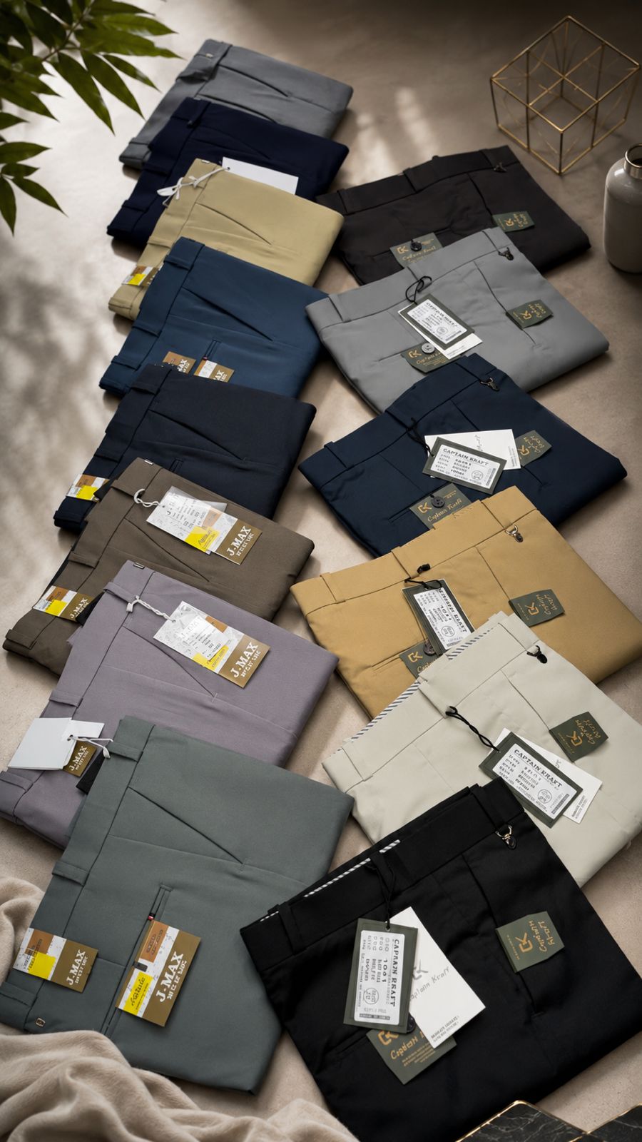 (Combo of 2) JMax-Capture Polo Fit Mixcotton Men's Regular Pant Rs. 900